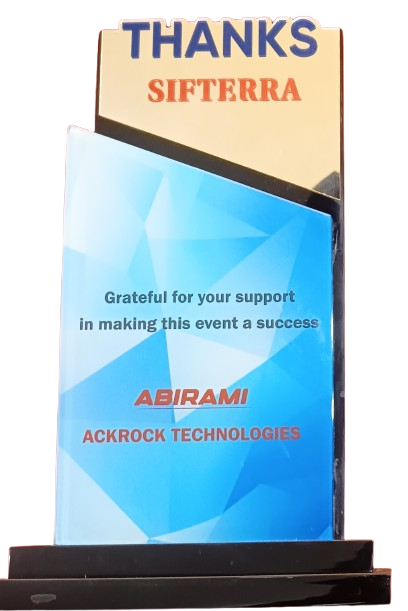 AckRock Technologies - Sifterra Appreciation Award